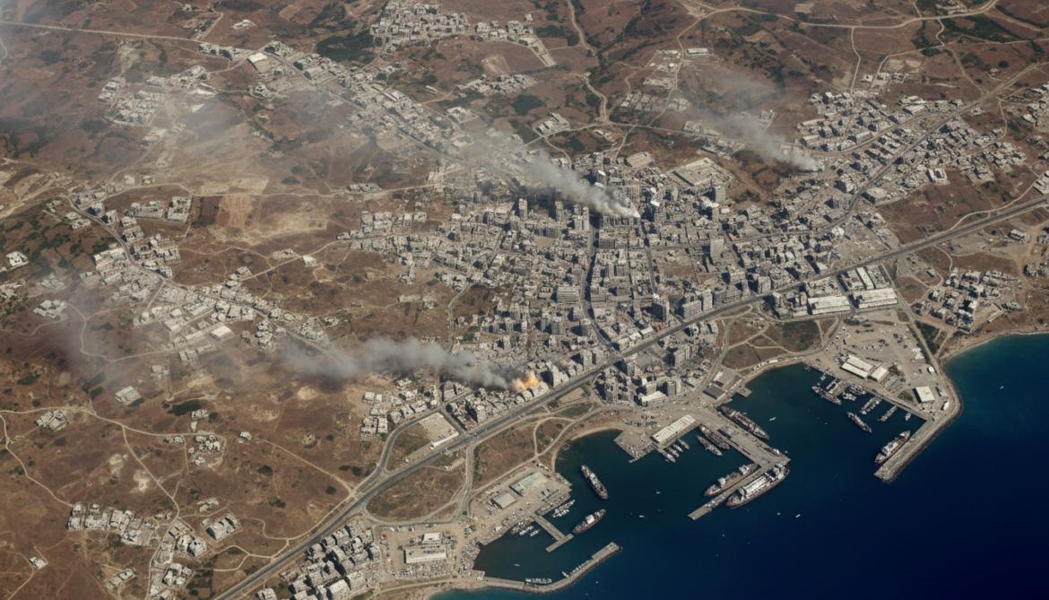 Satellite images reveal massive damage in south Lebanon after Israeli ground invasion