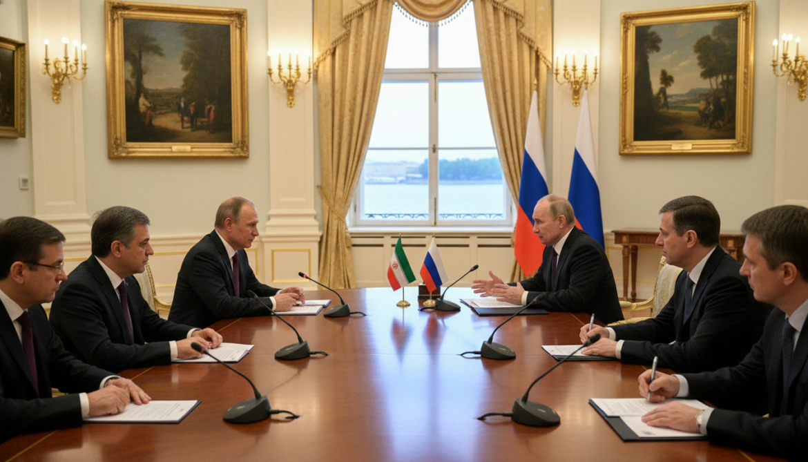 Iran's FM Araghchi meets Putin in St Petersburg to review war developments