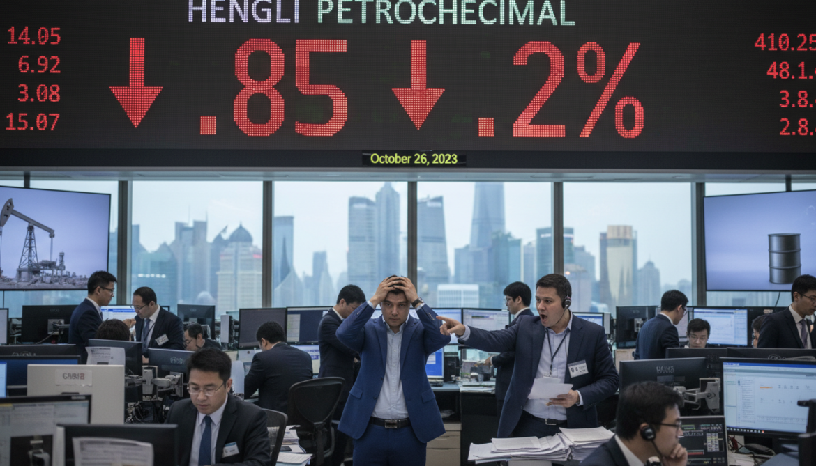 Hengli Petrochemical shares plunge after U.S. sanctions over Iran crude ties