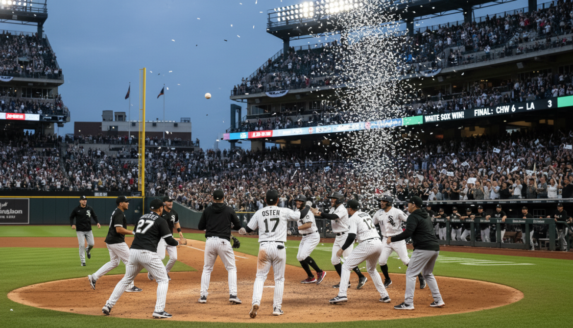 White Sox Rally as Murakami Three-Run Homer Lifts Chicago Past Angels