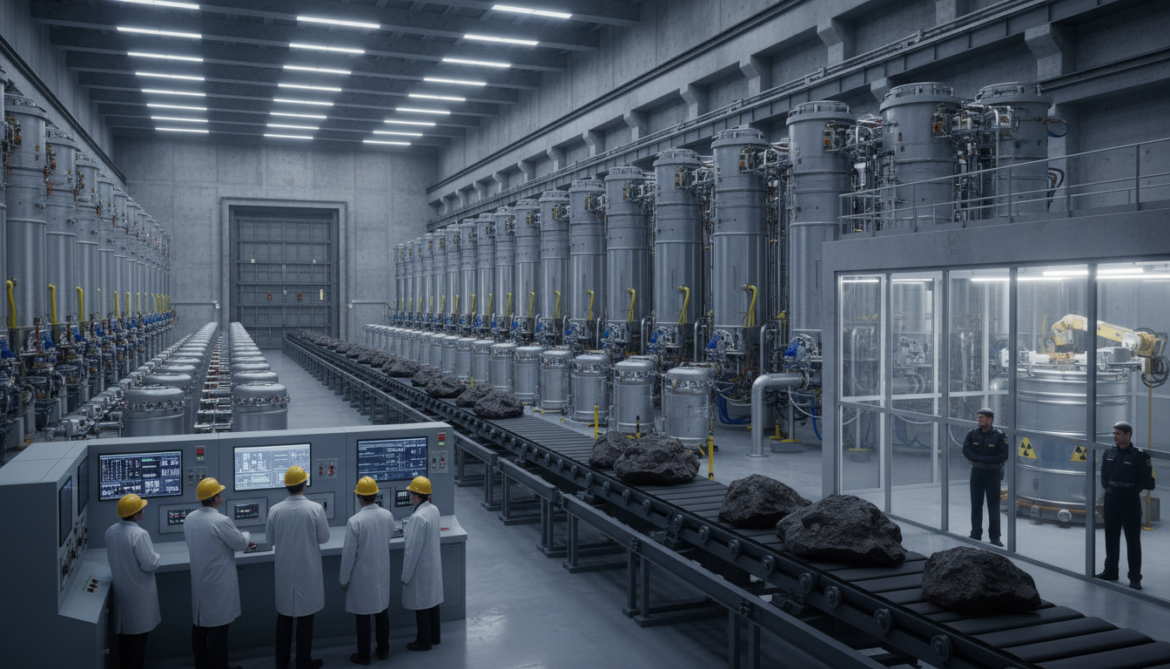 Uranium enrichment: how processing turns rock into power or weapons