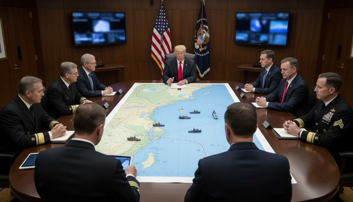 Trump Orders Preparations for Extended U.S. Naval Blockade of Strait of Hormuz