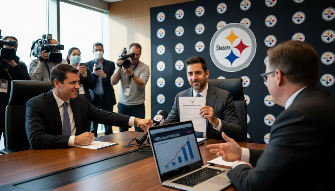 Aaron Rodgers receives Steelers' right of first refusal tender, secures 10% raise