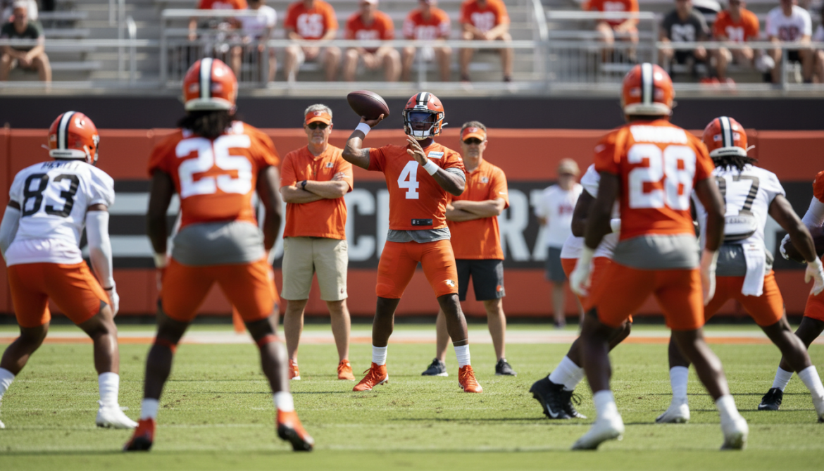 Deshaun Watson leads Browns starting quarterback competition as Monken waits to announce