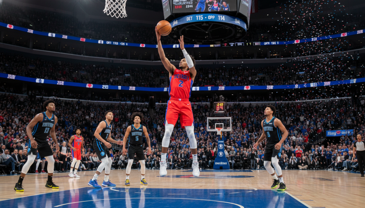 Cade Cunningham keeps Pistons' season alive with playoff-record 45