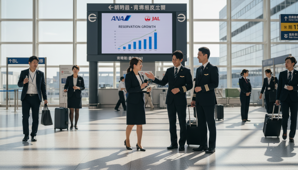 Golden Week bookings strong as Japan Airlines and ANA report reservation growth