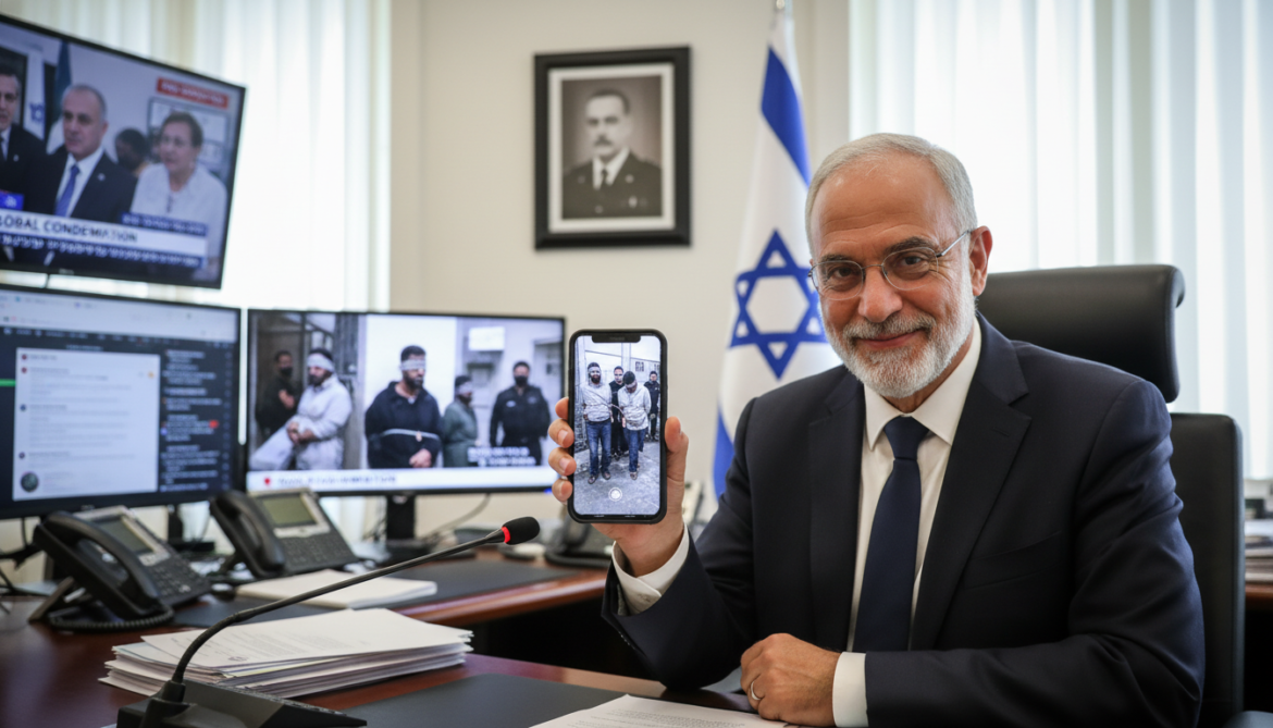 Ben-Gvir posts insulting video of detained Gaza aid activists sparking global condemnation