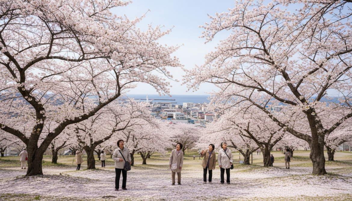 Chishima cherry blossoms confirmed in Nemuro, Hokkaido, second-earliest since 1960