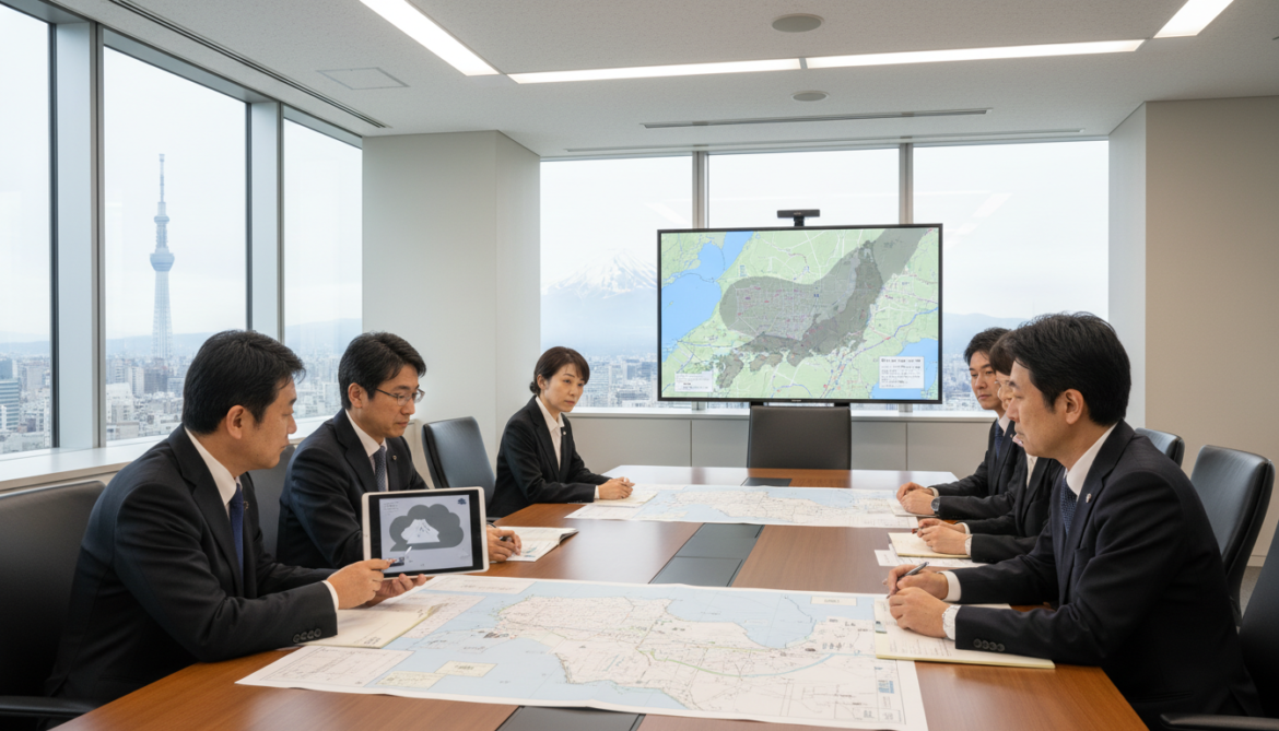 Chiyoda Ward revises disaster plan and strengthens ashfall measures for Mt Fuji