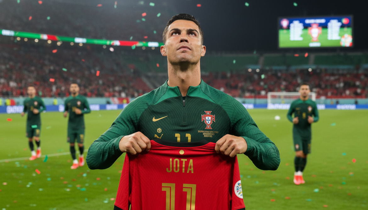 Cristiano Ronaldo selected for Portugal World Cup squad with Jota tribute