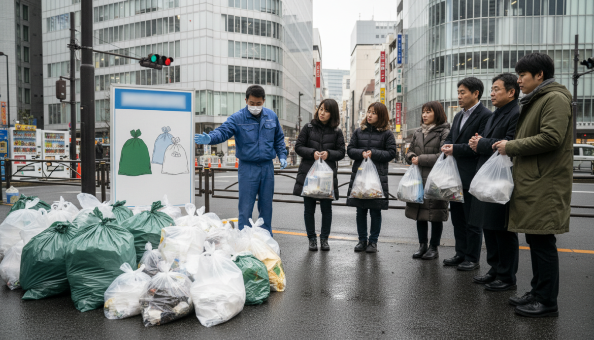 Garbage bag shortage forces Japanese cities to accept alternative transparent bags