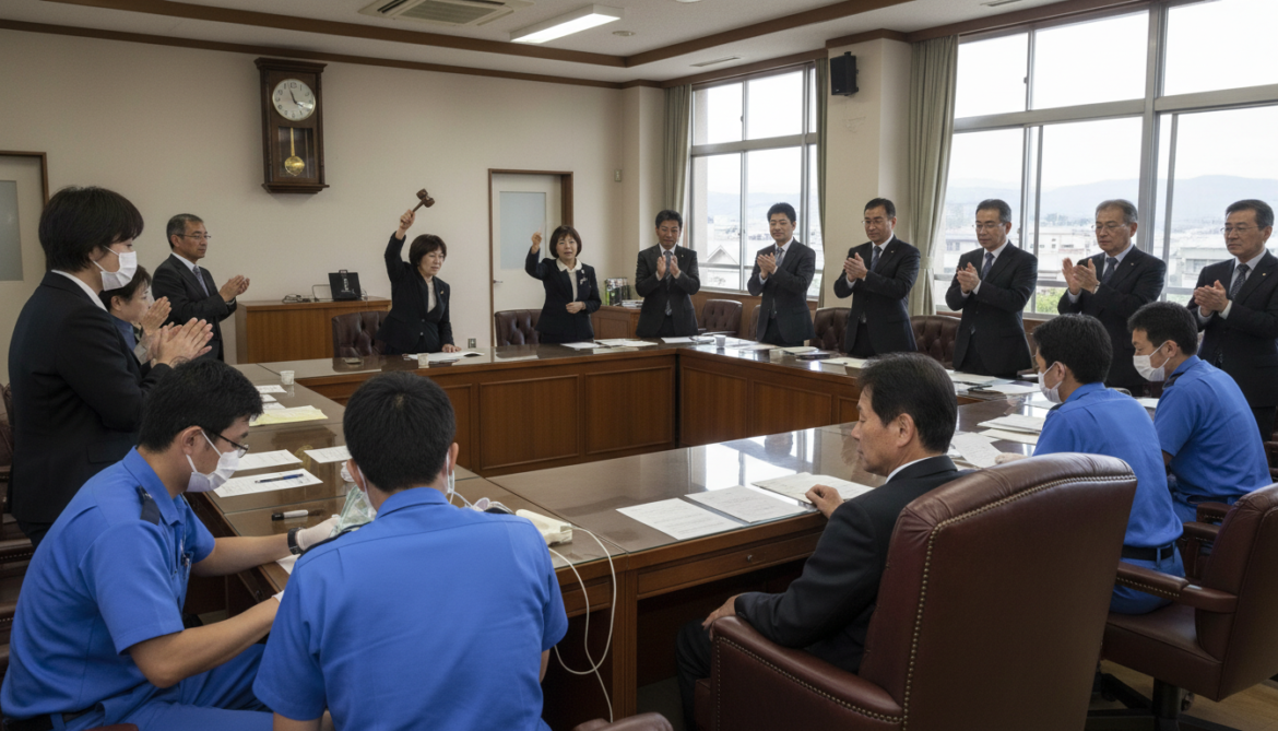 Hachirogata mayor unconscious after brain hemorrhage as council passes unanimous no-confidence resolution