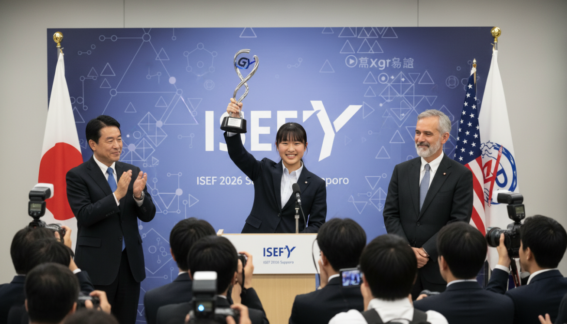 ISEF 2026 Sapporo student wins Japan's first George Yancopoulos Innovation Award