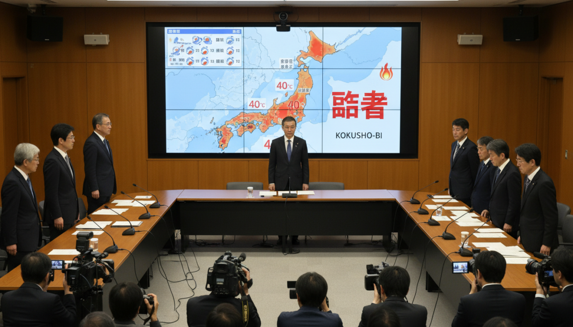 Japan Meteorological Agency introduces kokusho-bi for days hitting 40°C