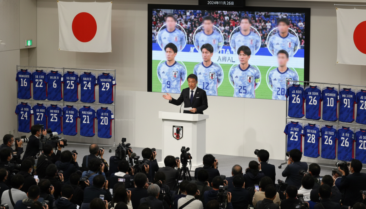 Japan Unveils 26-Man World Cup Squad as Moriyasu Assesses Injuries
