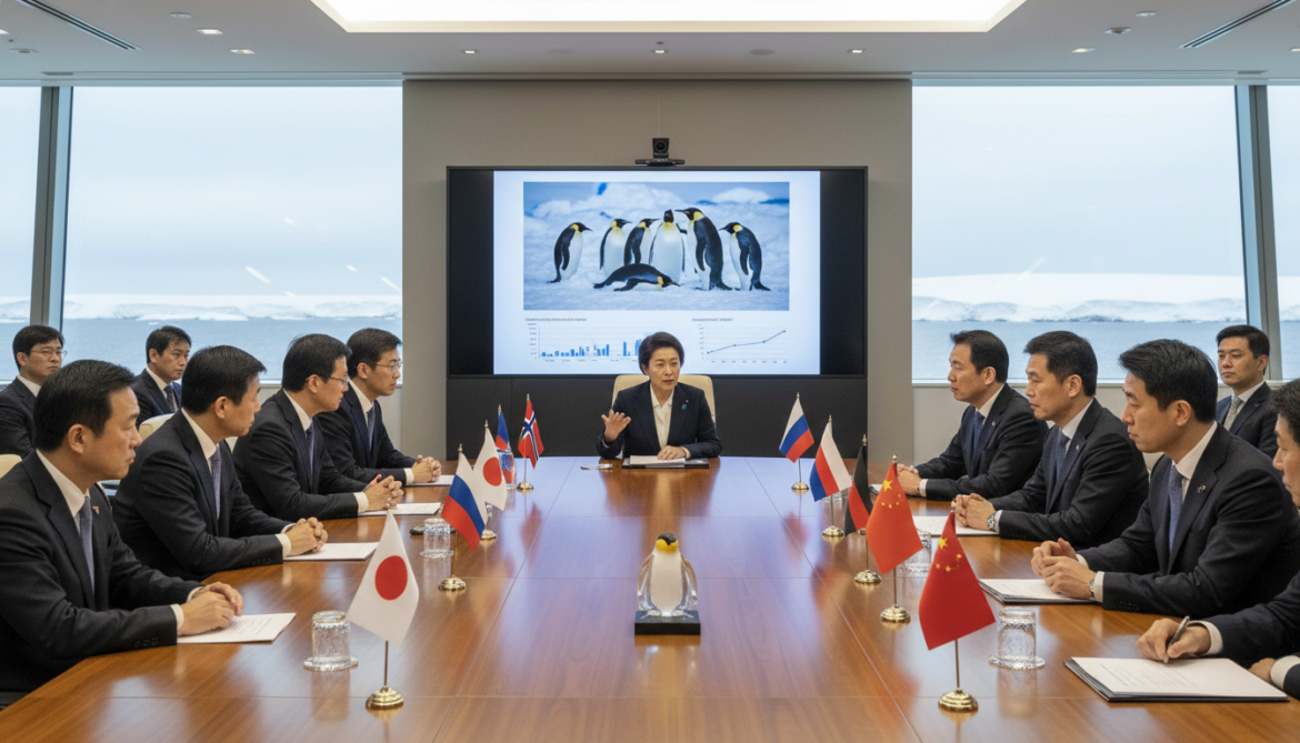 Japan-led Antarctic meeting seeks protection for emperor penguins amid opposition