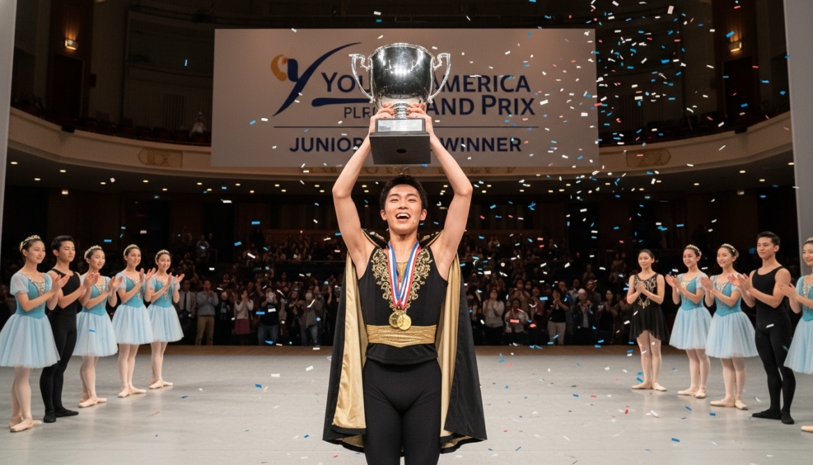 Japanese 15-year-old Yusei Sai wins Youth America Grand Prix junior title