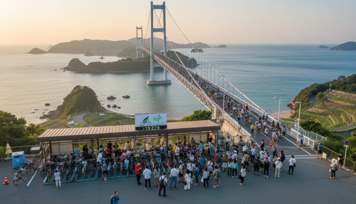 Shimanami Japan reports record 173,279 bicycle rentals as inbound tourism surges