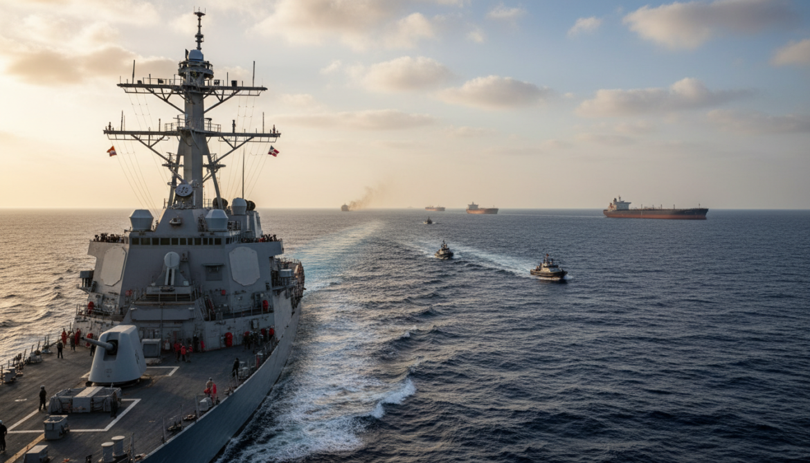Strait of Hormuz blockade persists as US Navy launches maritime countermeasures