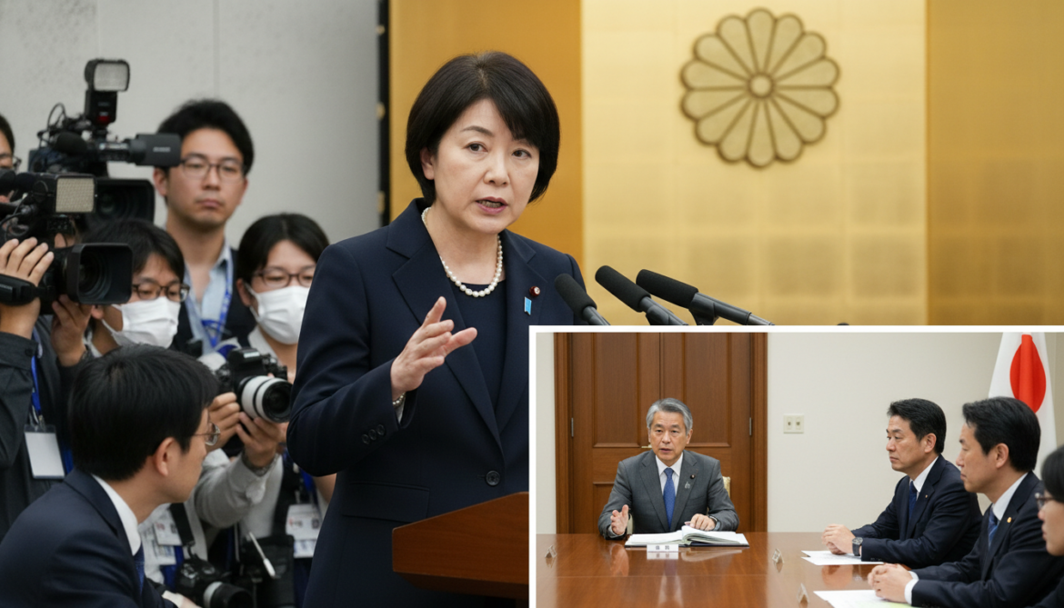 Takaichi press handling faces criticism as Kihara defends limited briefings