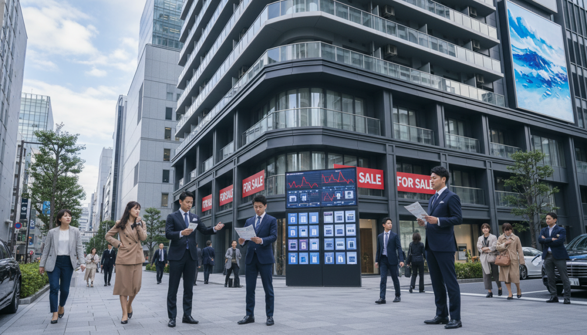 Tokyo luxury condominium market signals reversal as listings surge and price cuts rise