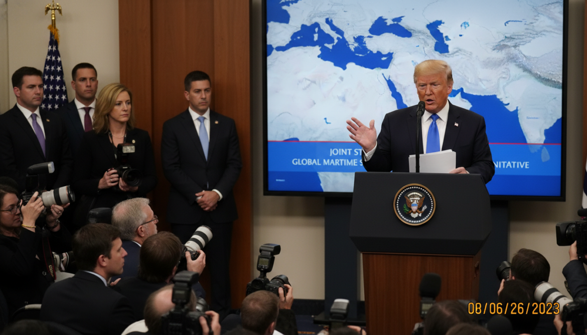 Trump Says Iran Agreement Mostly Finalized, Includes Strait of Hormuz Opening