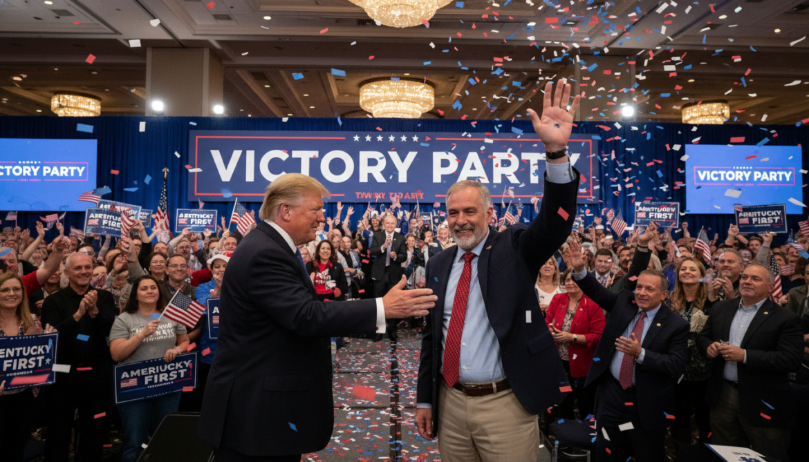 Trump-backed challenger defeats GOP incumbent Thomas Massie in Kentucky primary