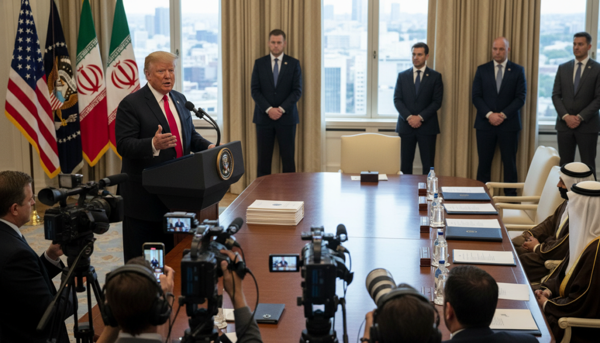 Trump says US and Iran near peace memorandum, Strait of Hormuz reopening
