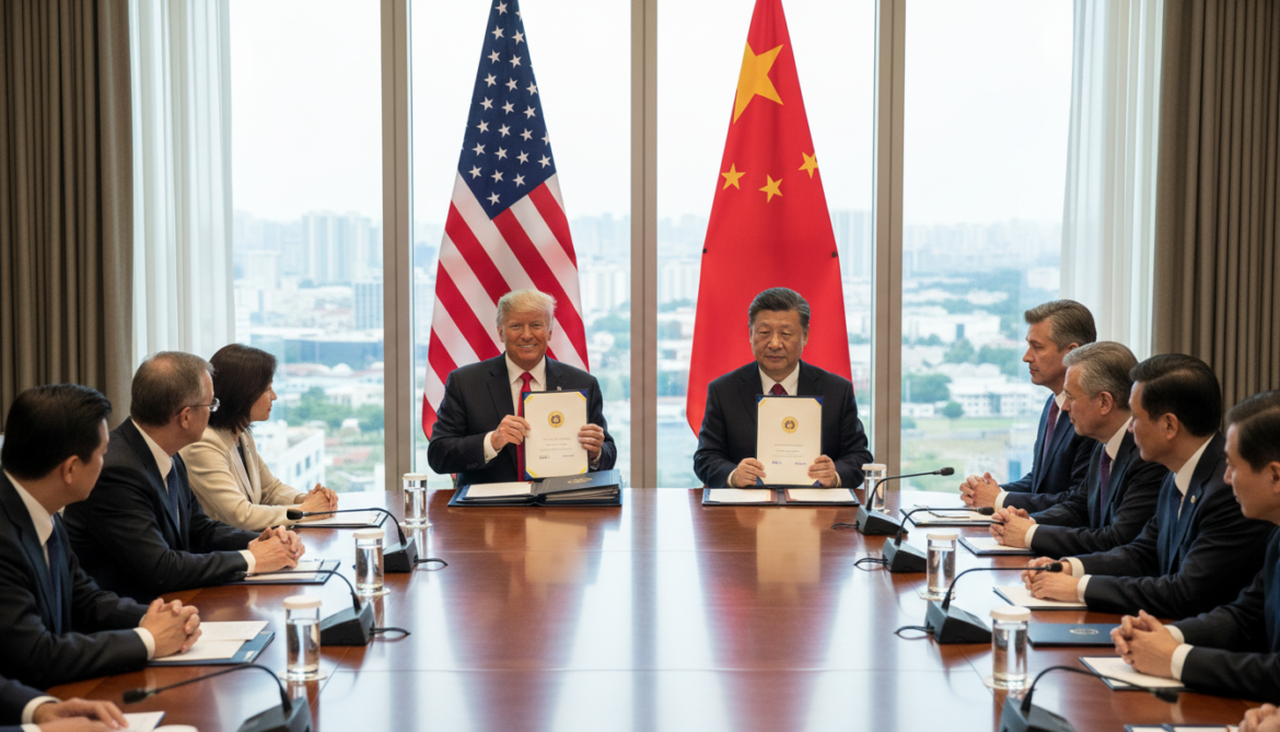 US-China summit shows China asserting parity as Trump secures economic gains