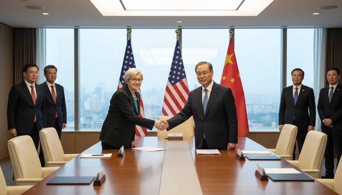 U.S. Treasury Secretary Bessent starts talks with China’s He Lifeng in Incheon