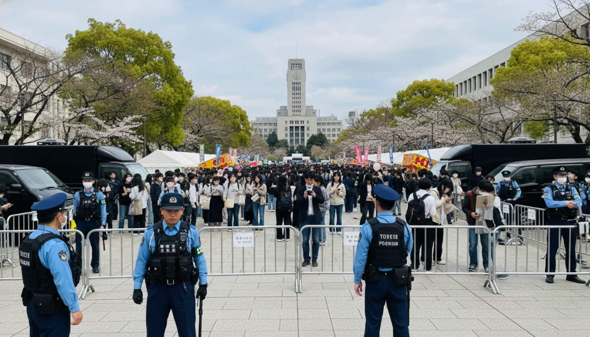 University of Tokyo May Festival resumes amid tightened security after bomb threat