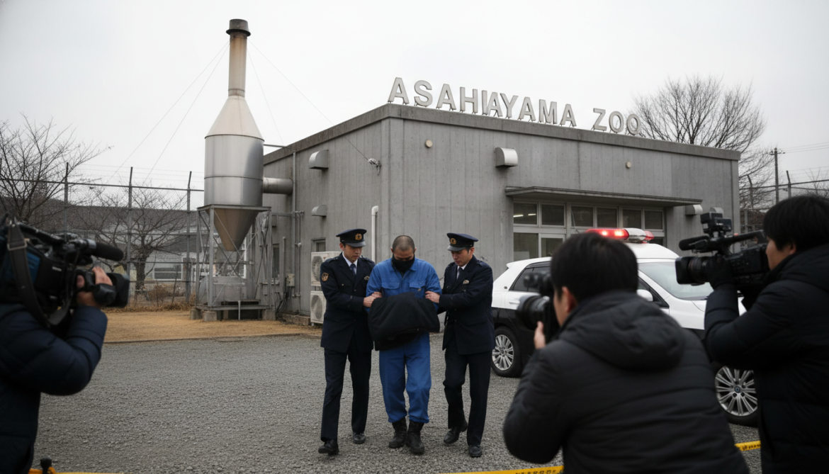Asahiyama Zoo employee arrested after allegedly burning wife's body in incinerator