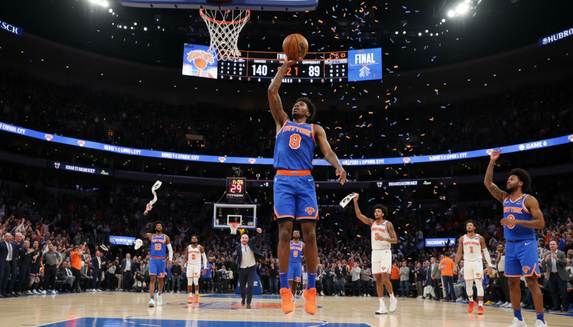 OG Anunoby Powers Knicks to Historic 140-89 Win, Clinches Series 4-2