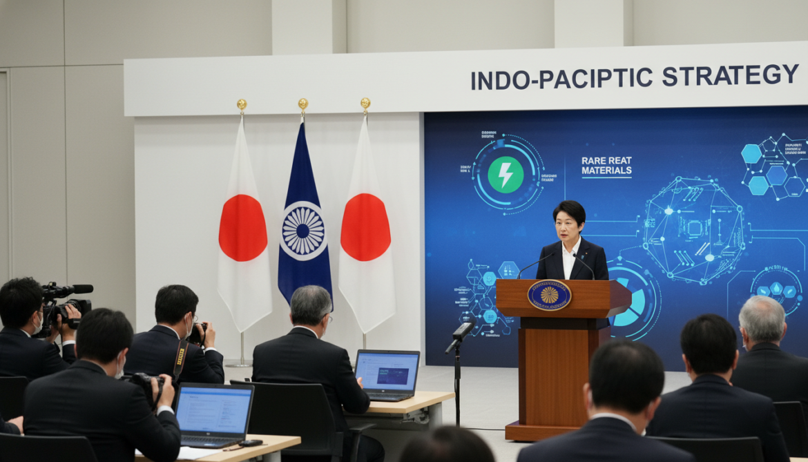 Japan's Takaichi announces updated Indo-Pacific strategy prioritizing energy, critical materials and AI infrastructure
