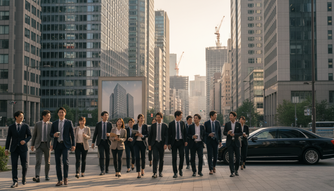 Tokyo office rents hit 31-year high as firms relocate to attract workers