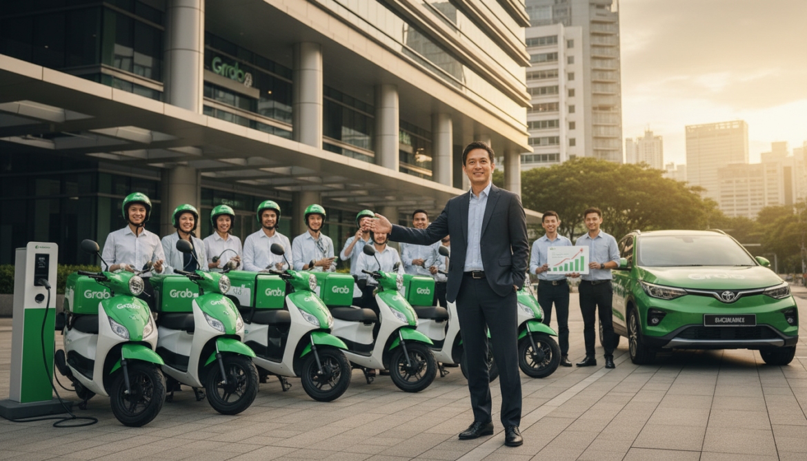 Grab accelerates electric vehicle rollout after Q1 revenue jumps 24%