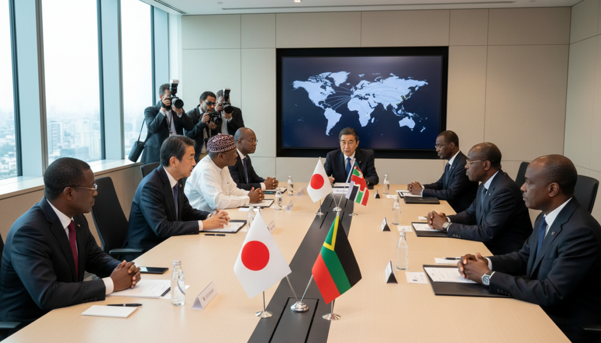Japan Pushes to Deepen Ties With African Oil and Mineral Producers