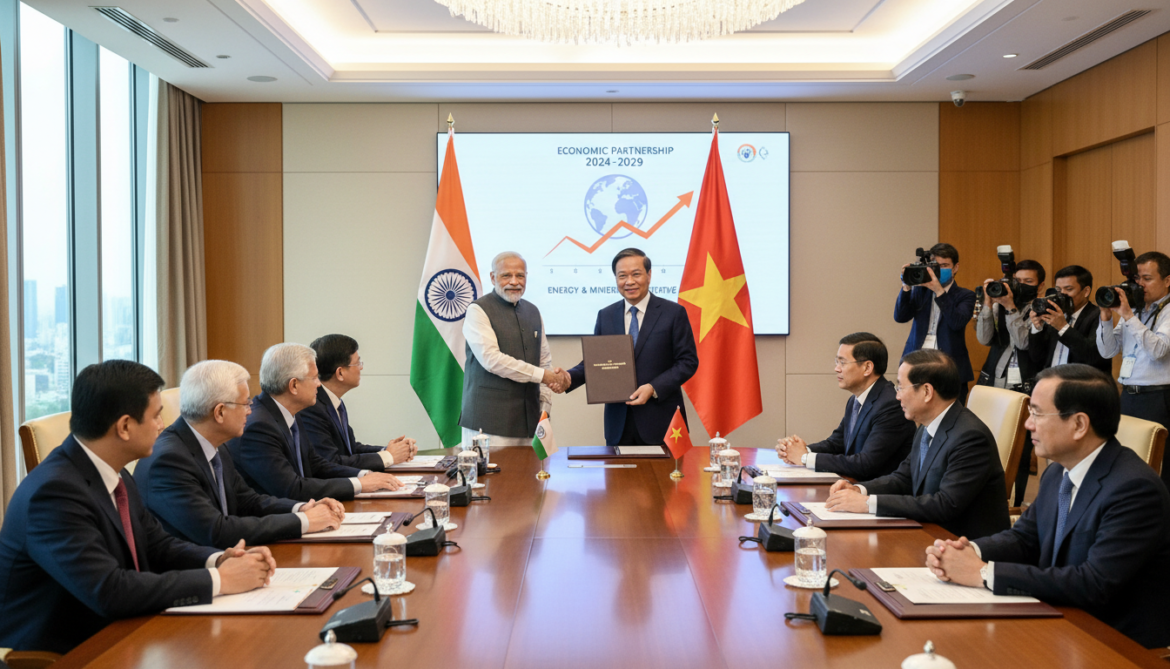 India and Vietnam agree to $25bn trade target, deepen energy and critical minerals ties