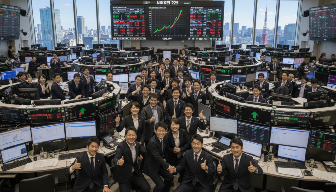 Japanese stocks surge as US‑Iran peace optimism lifts Tokyo after Golden Week