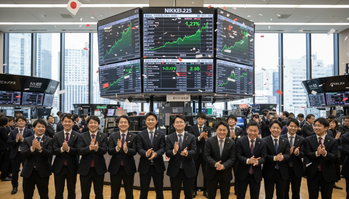 Japanese stocks surge as Tokyo market reopens on Iran‑US hopes, yen firms