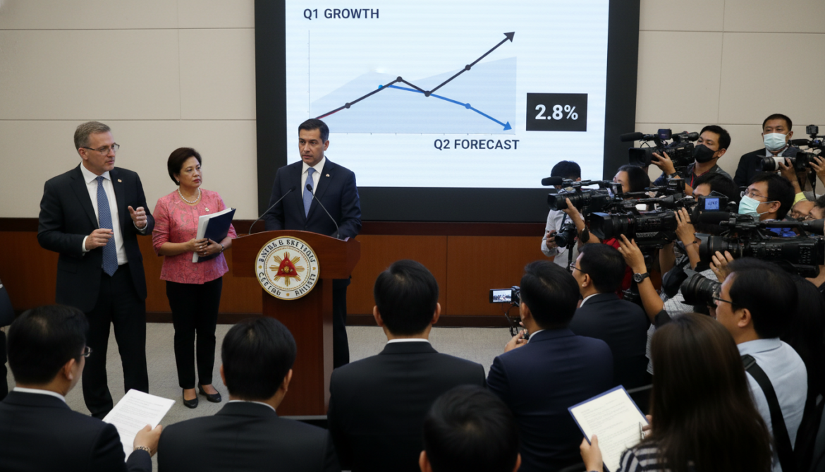 Philippine economy posts 2.8% Q1 growth as economist warns of Q2 slowdown