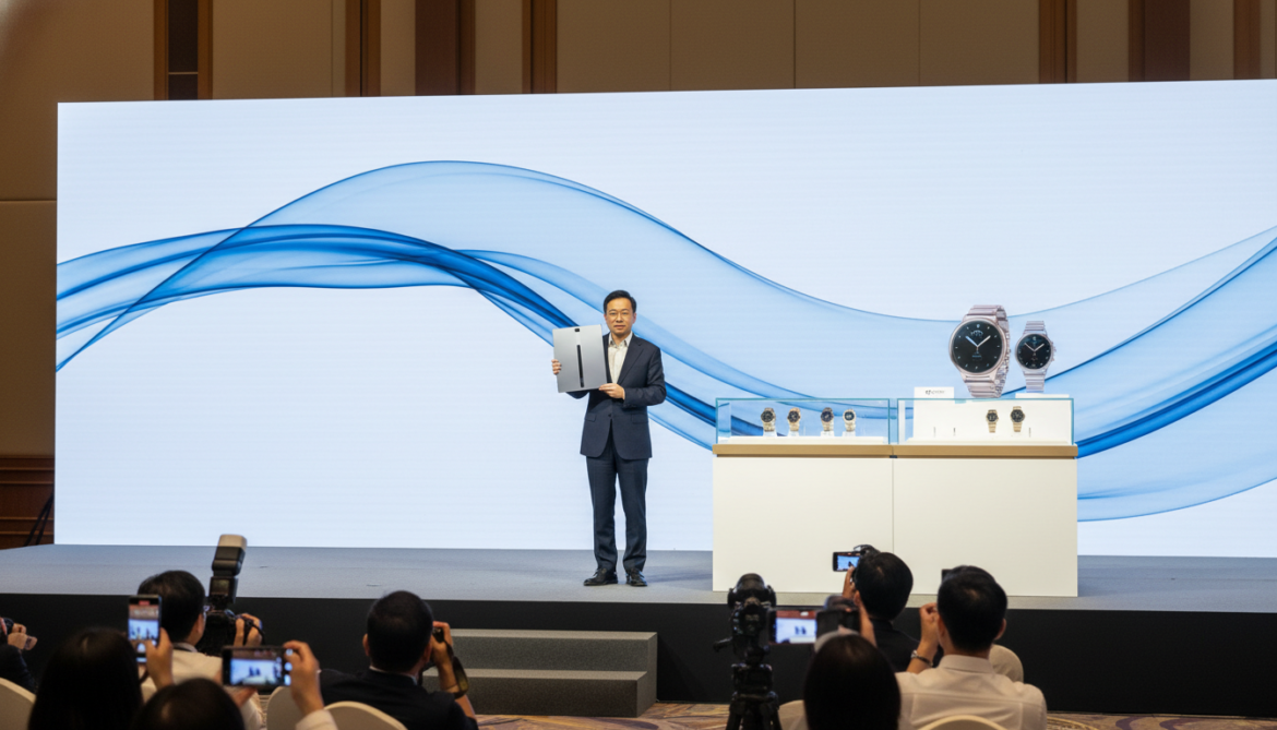 Huawei unveils thin tablet and luxury smartwatch lineup at Bangkok launch