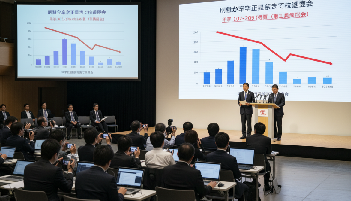 Toyota expects 22% profit drop to 3 trillion yen, cites material costs
