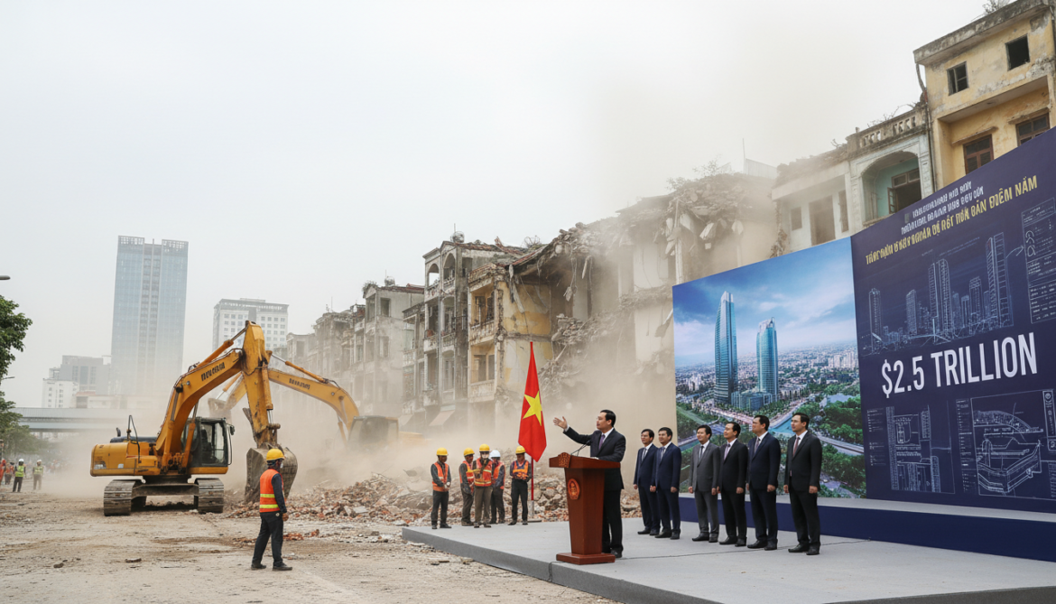 Hanoi unveils $2.5tn 100-Year Master Plan as demolitions begin