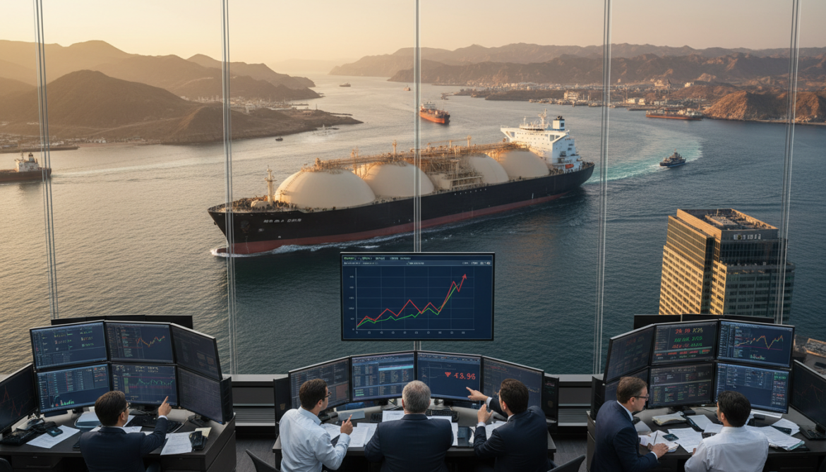 Strait of Hormuz LNG transits signal easing while Asian prices jump 60%
