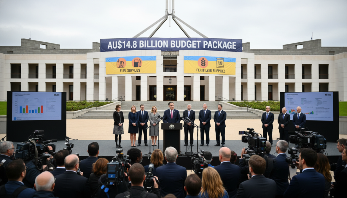 Australia unveils AU$14.8 billion budget package to bolster fuel and fertilizer supplies