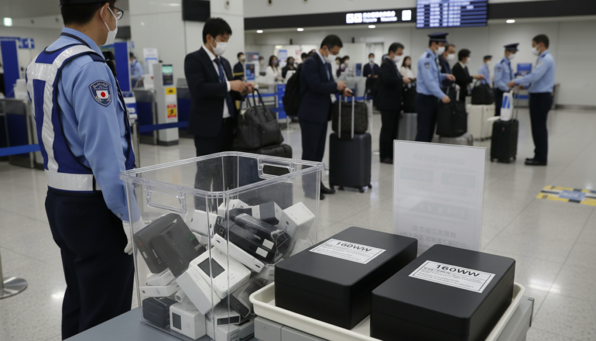 Power banks on Japan flights limited to two 160Wh units, use prohibited