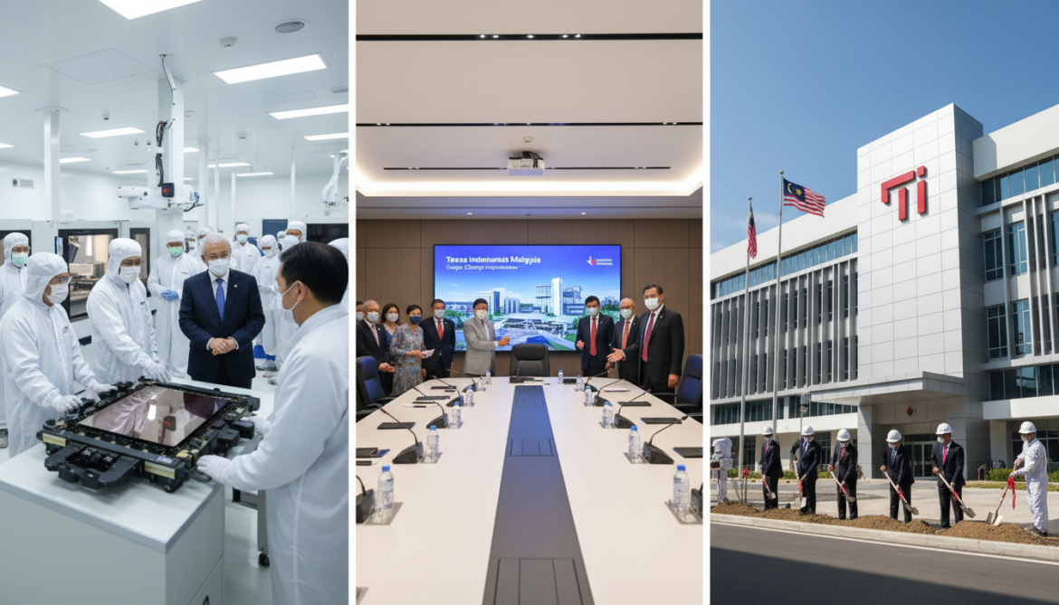 Texas Instruments expands analog semiconductor manufacturing in Japan and Malaysia for AI