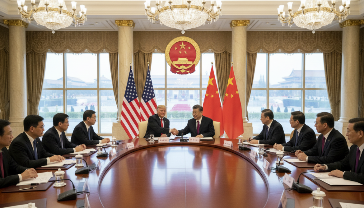 Trump-Xi summit opens in Beijing to discuss trade, technology and Taiwan