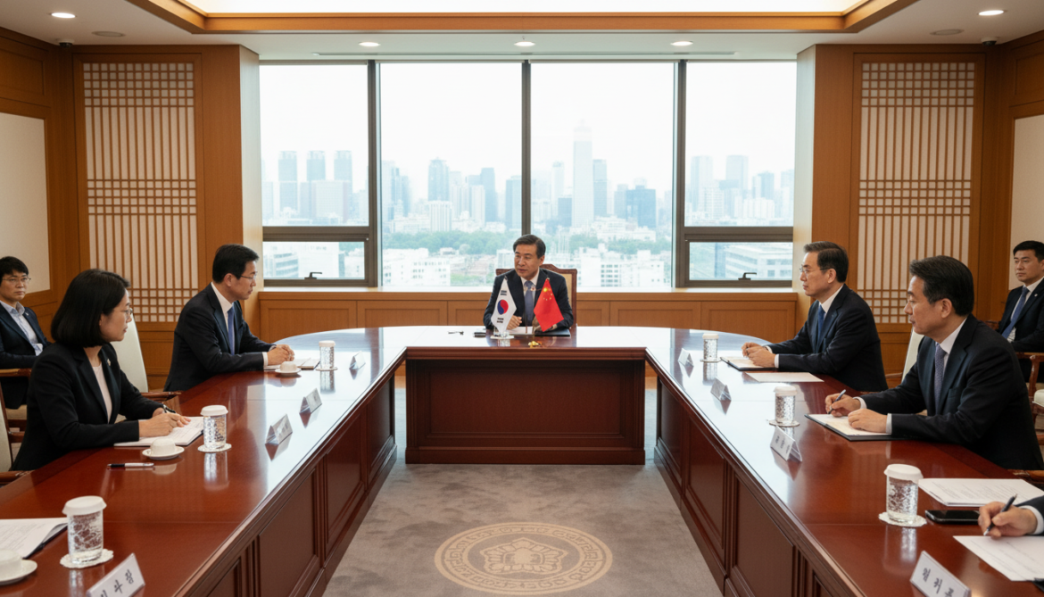 U.S.-China Trade Representatives Huddle in Seoul Ahead of Xi-Trump Summit
